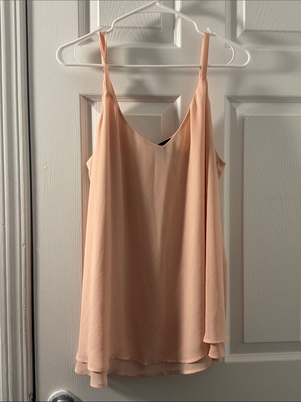 Torrid Peach Satin Cami Tank Top